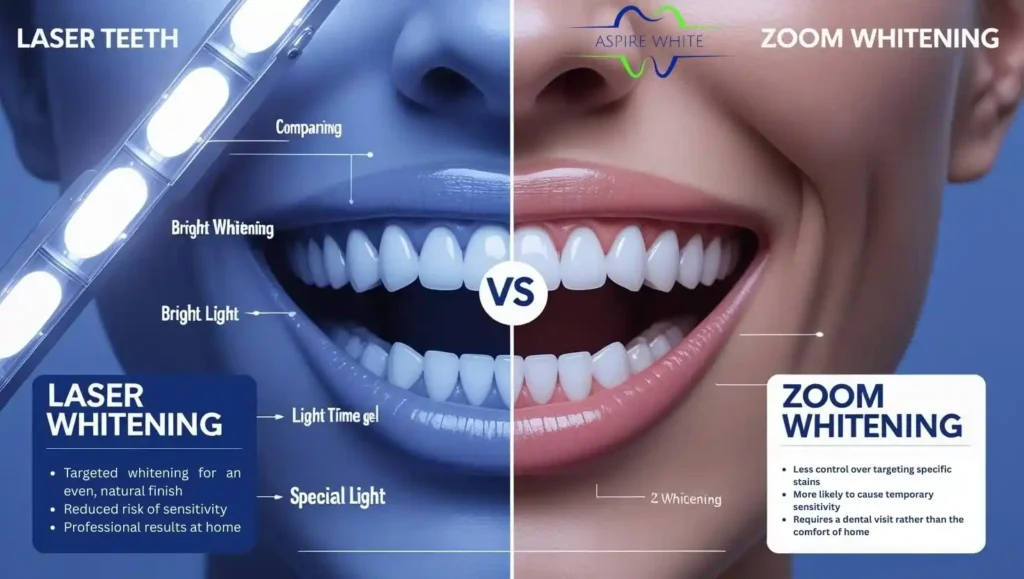 Laser Teeth Whitening vs. Zoom Whitening Enfield Town